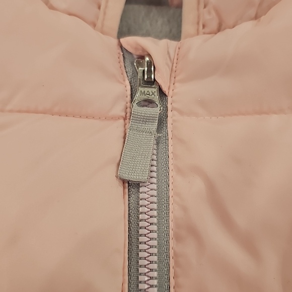 L Toddler Girls Puffer Jacket - Pink 18m NWT - Picture 2 of 8